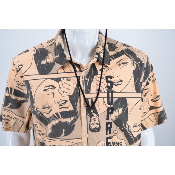 NEW Supreme Thrasher Boyfriend Button Down Shirt